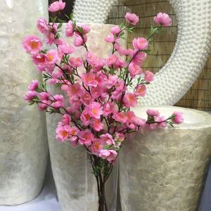 6 Vilice Artificial Peach Blossom podružnice